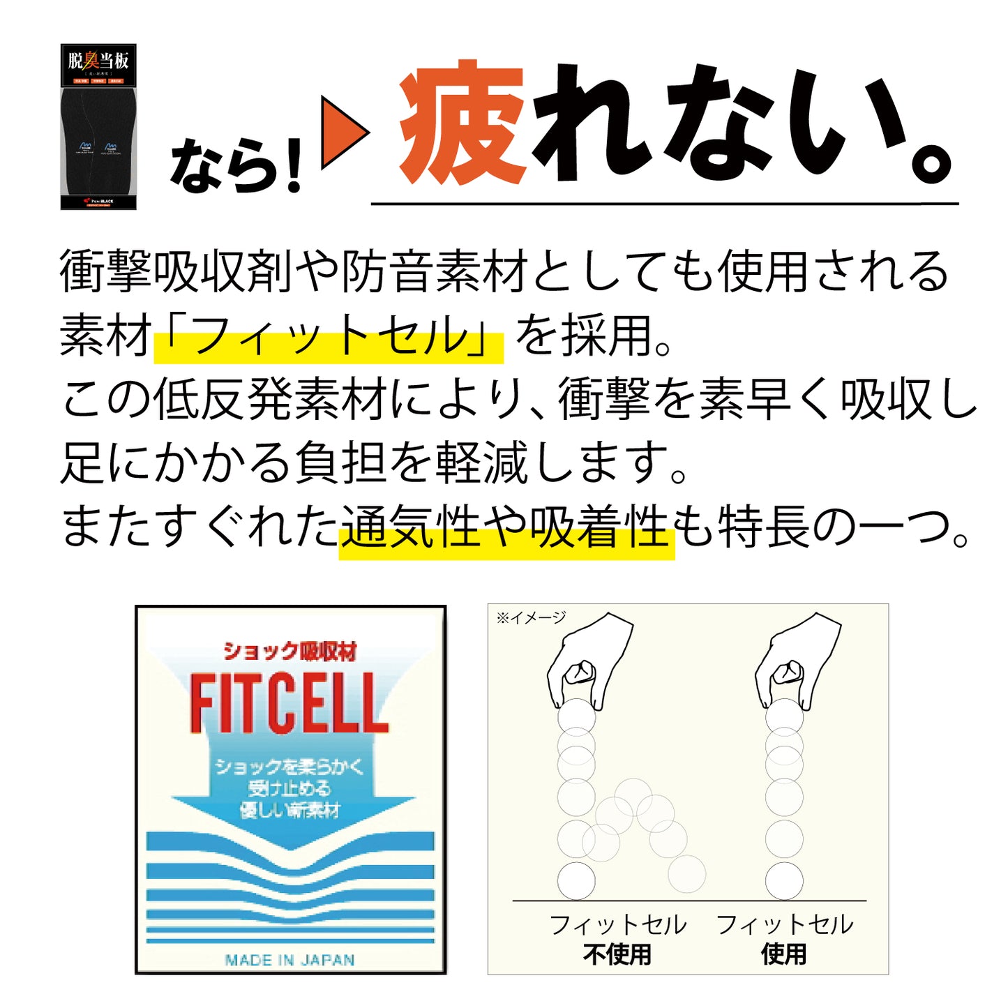 【選べるオマケ付】脱臭当板3個セット