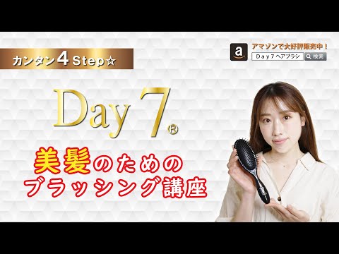 Day7クッションヘアブラシ／スリーヒルズ公式ショップ